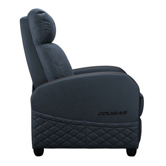 ספת גיימינג נשכבת COUGAR RANGER ELITE Navy Blue קוגר 160° ריפוד עור PVC עד 135 ק"ג | יבואן רשמי – תמונה 6
