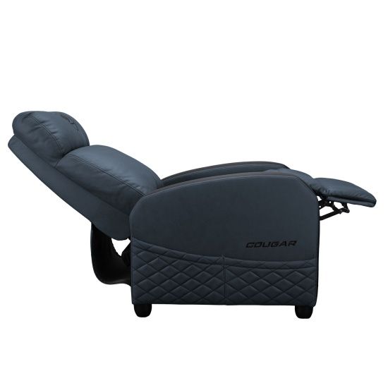 ספת גיימינג נשכבת COUGAR RANGER ELITE Navy Blue קוגר 160° ריפוד עור PVC עד 135 ק"ג | יבואן רשמי – תמונה 8