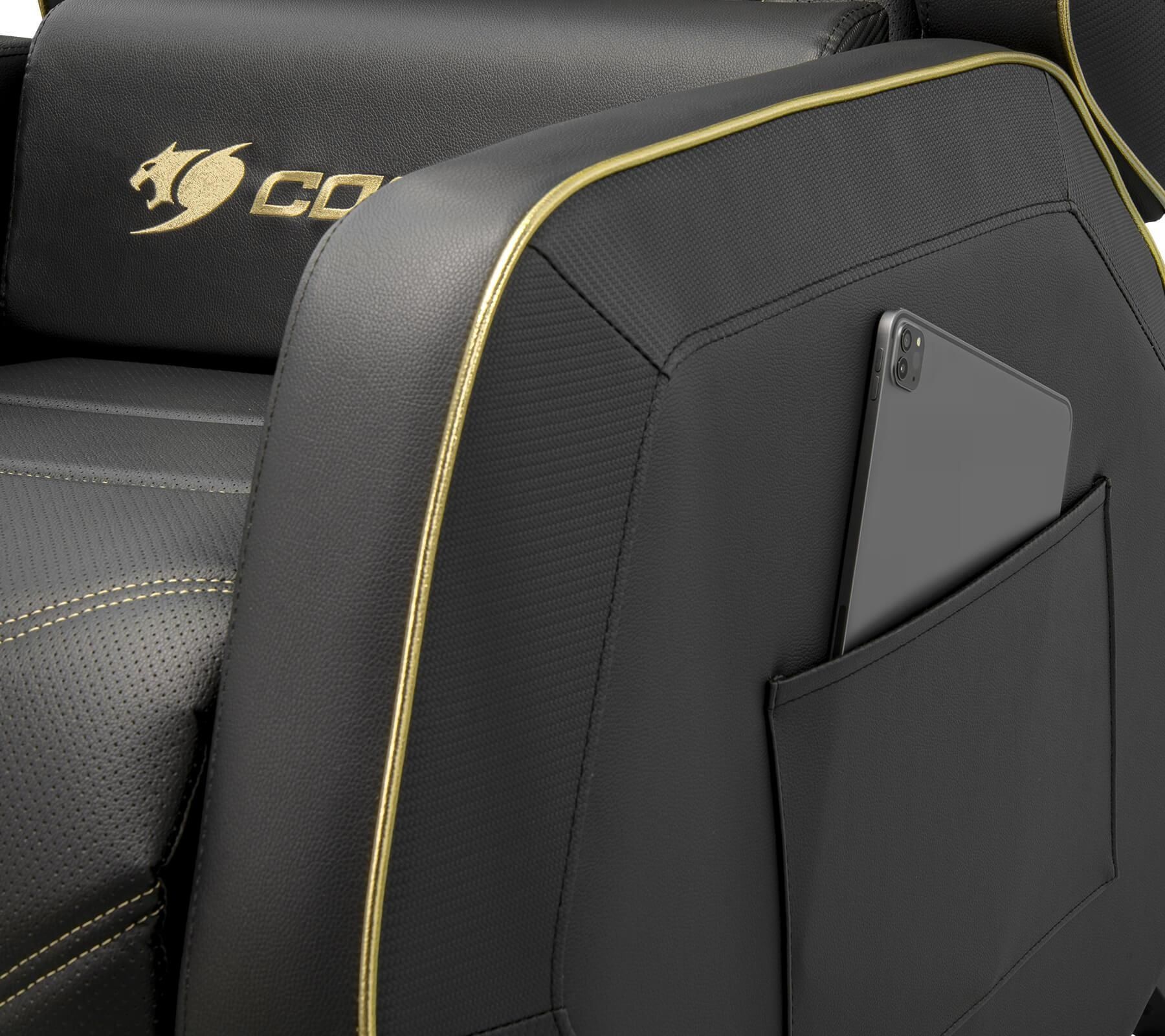 ספת גיימינג קוגר COUGAR RANGER S Royal כורסת גיימינג נפתחת רחבה, פלדה 160 ק"ג | יבואן רשמי – תמונה 8