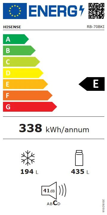 מקרר מקפיא תחתון Hisense RB70BKI – בנפח 623 ליטר עם יצרן קרח ומצב שבת | יבואן רשמי-משלוח מהיר – תמונה 2