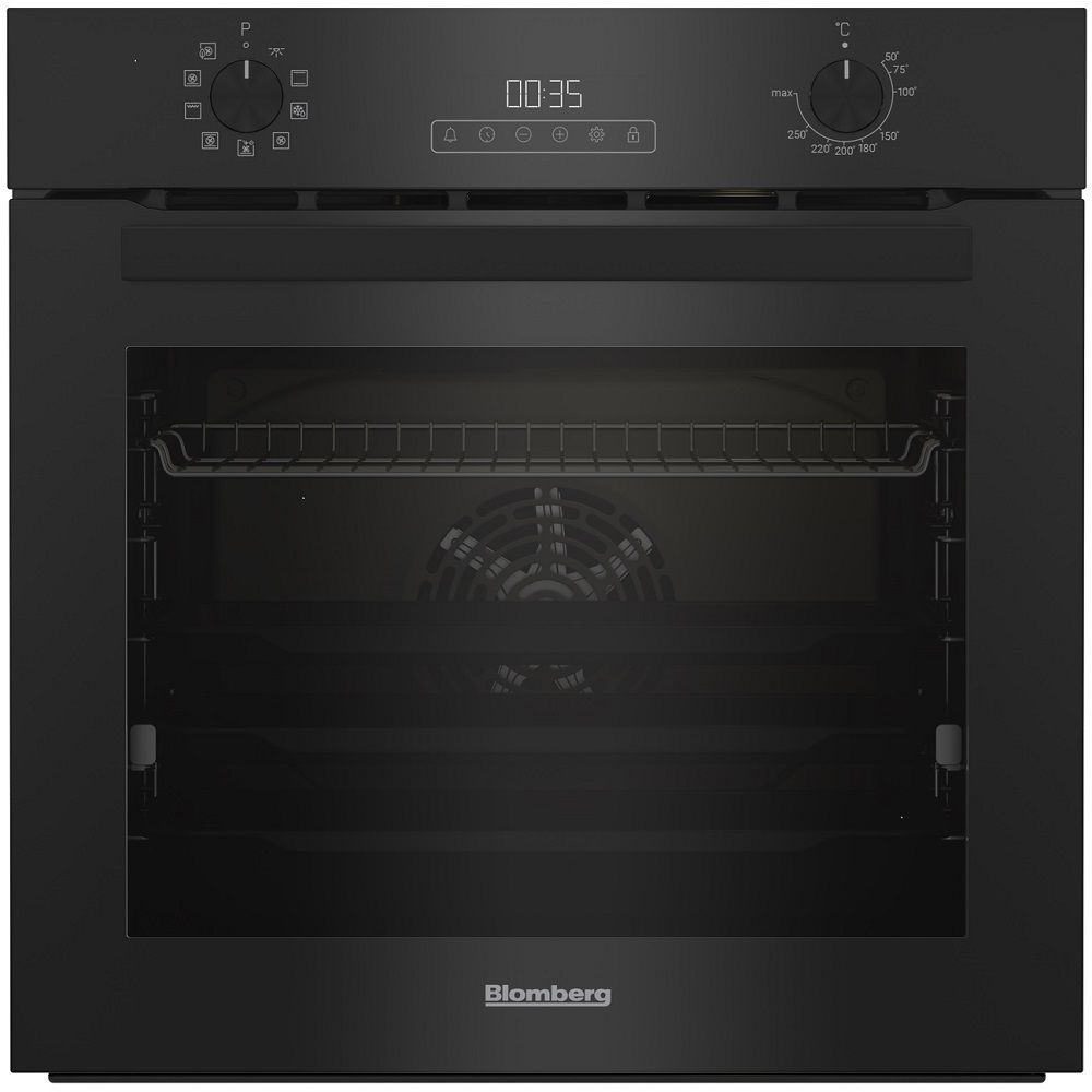 Blomberg ROEN8207IL – תנור בנוי 72 ליטר שחור עם Air Fry וטורבו אקטיבי | יבואן רשמי