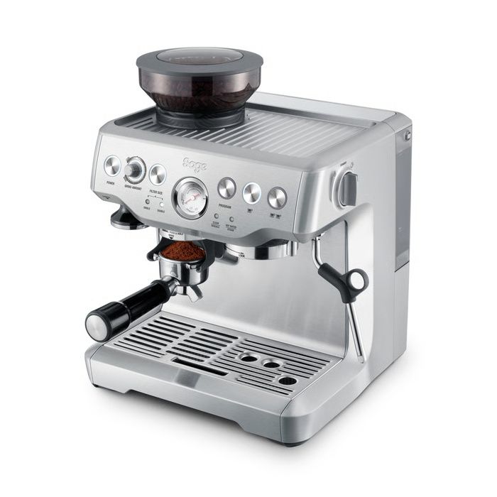 מכונת אספרסו Sage SES875BSS Barista Express סייג' טוחנת חצי אוטומטית משולבת פולי קפה בריסטה 15 בר PID יבואן רשמי – תמונה 2