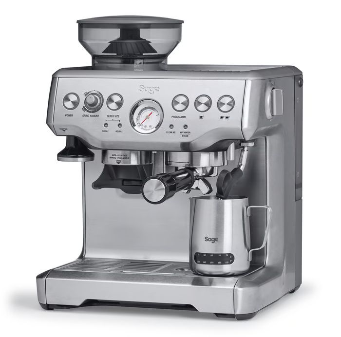 מכונת אספרסו Sage SES875BSS Barista Express סייג' טוחנת חצי אוטומטית משולבת פולי קפה בריסטה 15 בר PID יבואן רשמי – תמונה 5