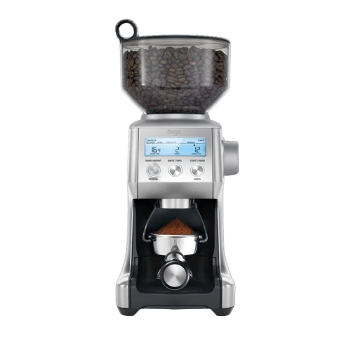 מטחנת קפה דיגיטלית Sage SCG820BSS סאג' נירוסטה עם 60 דרגות טחינה וצג LCD בטכנולוגיית Dosing iQ וטיימר יבואן רשמי – תמונה 4