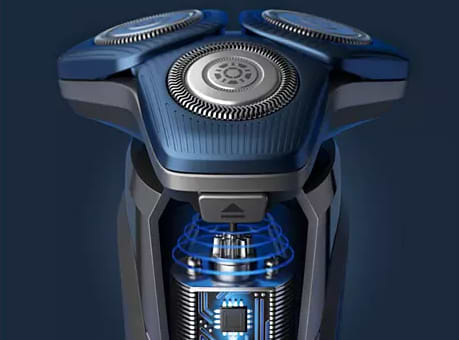 חיישן Power Adapt במכונת גילוח Philips S7887/78 להתאמת עוצמת החיתוך לזקן