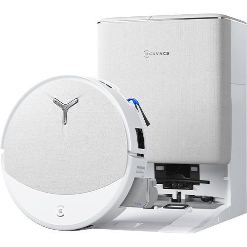 שואב אבק רובוטי שוטף ECOVACS DEEBOT T90 PRO OMNI אקווקס עם שטיפה 75°C ועוצמה 30,000Pa | יבואן רשמי – תמונה 4