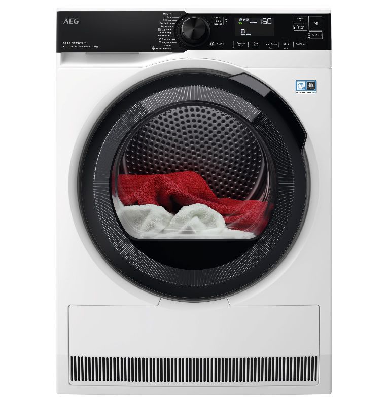 AEG T9396OBCM מייבש כביסה 9 ק"ג עם משאבת חום אאג בצבע לבן תוצרת גרמניה | יבואן רשמי – תמונה 2