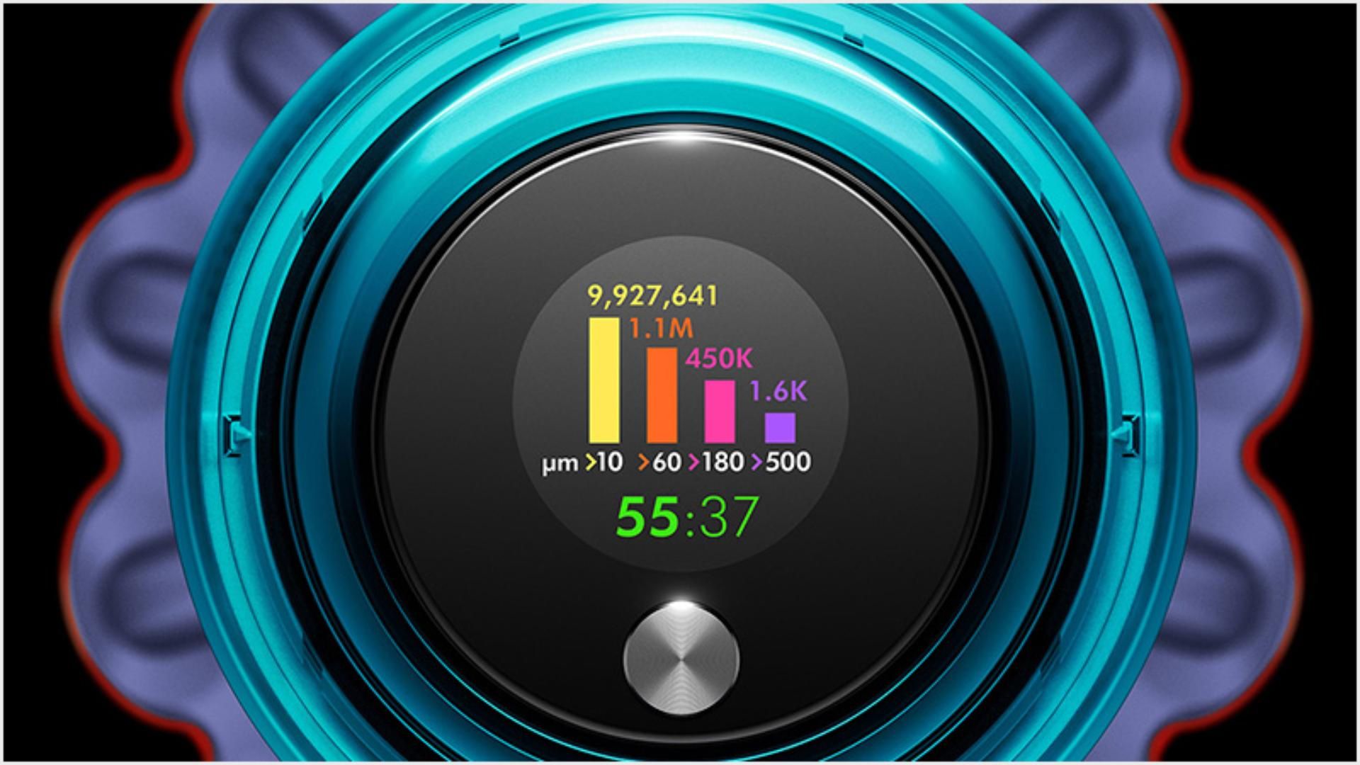 Dyson V15 Detect Extra SV22 – שואב אבק אלחוטי חכם 230AW עם Fluffy Optic ו-HEPA | יבואן רשמי – תמונה 7