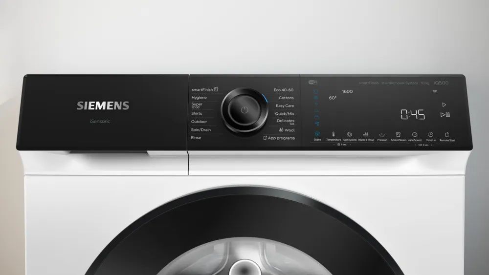 Siemens WG56H209IL מכונת כביסה 10 ק"ג פתח קדמי 1600 סל"ד iQ500 – תמונה 13
