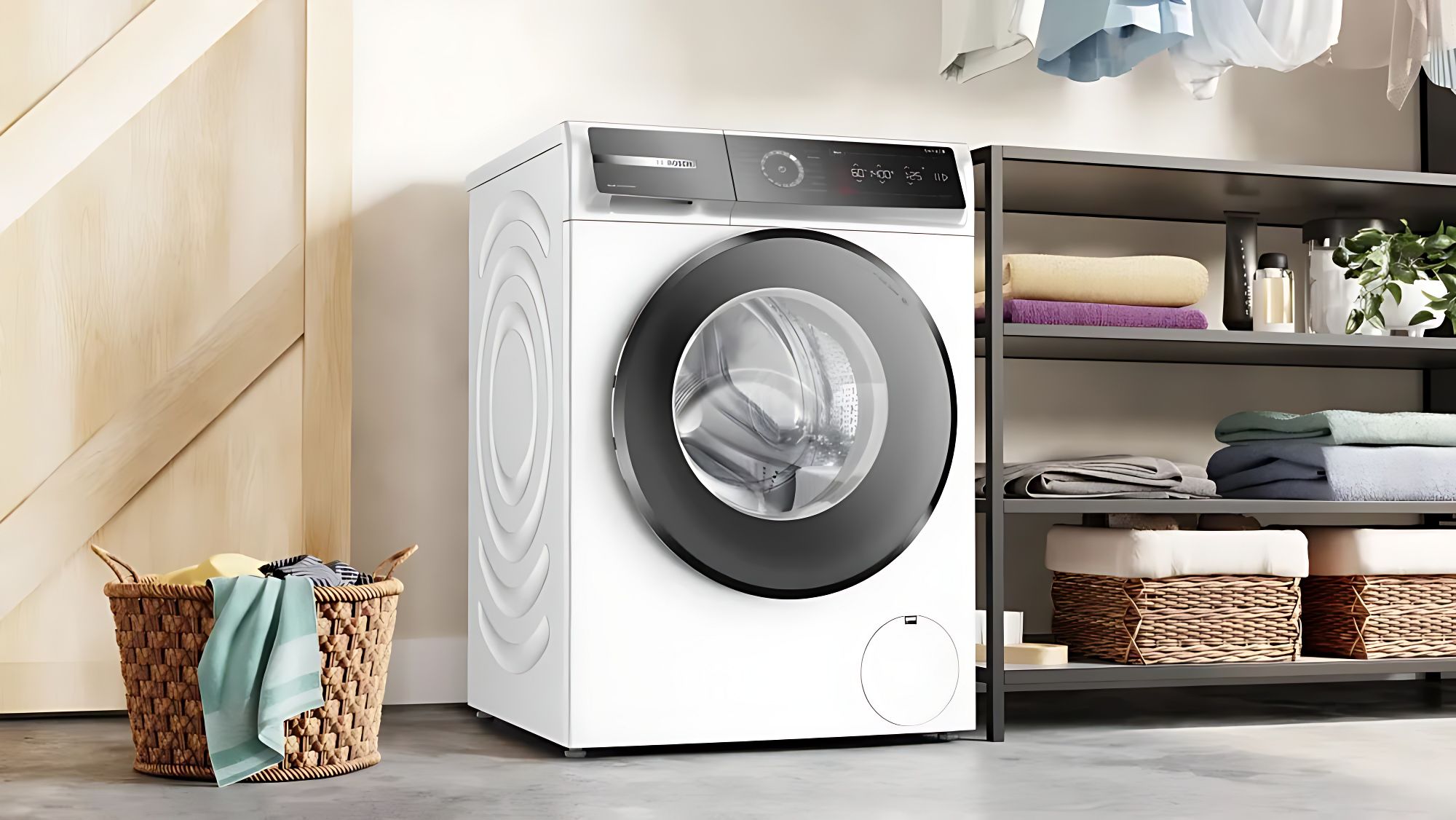 Bosch WGB25404IL מכונת כביסה 10 ק״ג 1400 סל״ד סדרה 8 פתח קדמי תוצרת גרמניה – תמונה 3