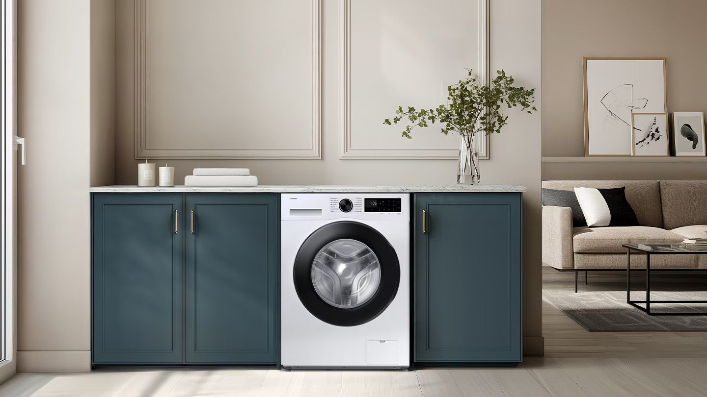 מכונת כביסה 8 ק"ג SAMSUNG WW80FG5L32A עם עם AI Eco Bubble ודירוג A | יבואן רשמי – תמונה 7