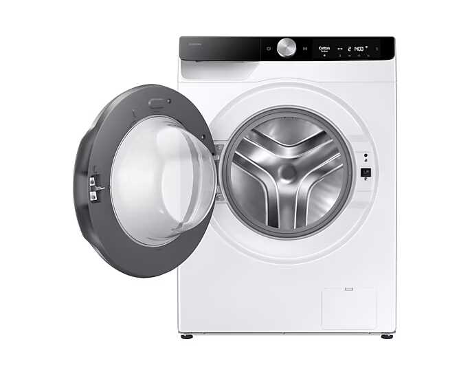 SAMSUNG WW90DG6U95LKKJ – מכונת כביסה סמסונג 9 ק״ג פתח קדמי AI Ecobubble™, AI Wash, עד 1400 סל״ד | יבואן רשמי – תמונה 3