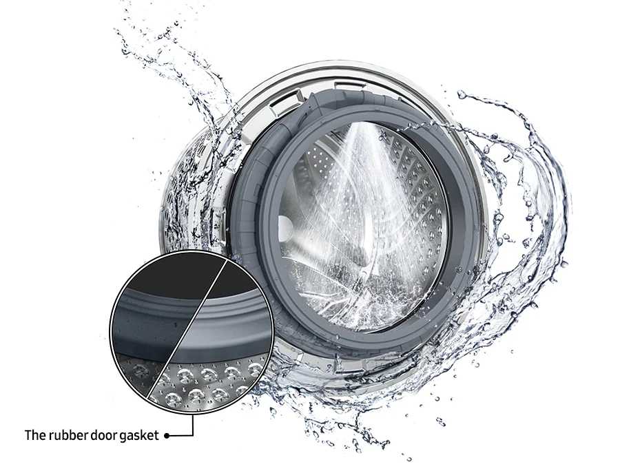 SAMSUNG WW90DG6U95LKKJ – מכונת כביסה סמסונג 9 ק״ג פתח קדמי AI Ecobubble™, AI Wash, עד 1400 סל״ד | יבואן רשמי – תמונה 9