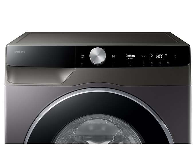 SAMSUNG WW90DG6U95LXKJ – מכונת כביסה סמסונג 9 ק״ג פתח קדמי AI Ecobubble™, AI Wash, עד 1400 סל״ד | יבואן רשמי