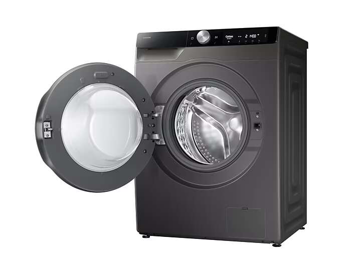 SAMSUNG WW90DG6U95LXKJ – מכונת כביסה סמסונג 9 ק״ג פתח קדמי AI Ecobubble™, AI Wash, עד 1400 סל״ד | יבואן רשמי – תמונה 2