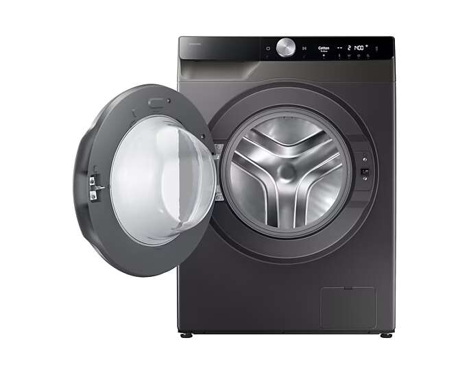 SAMSUNG WW90DG6U95LXKJ – מכונת כביסה סמסונג 9 ק״ג פתח קדמי AI Ecobubble™, AI Wash, עד 1400 סל״ד | יבואן רשמי – תמונה 6