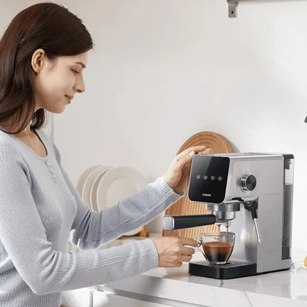מכונת קפה חצי-אוטומטית Xiaomi Semi-Automatic Espresso Machine בלחץ 20 בר עם מקציף חלב | יבואן רשמי-משלוח מהיר – תמונה 11