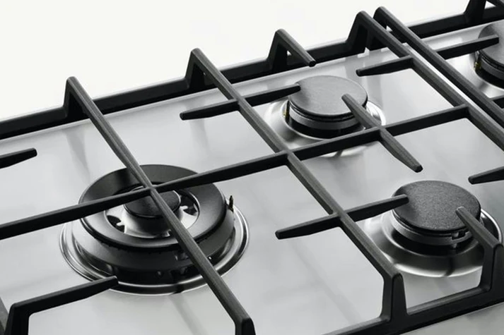 Zanussi ZGH76534XS: כיריים גז 5 מבערים 75 ס"מ נירוסטה | יבואן רשמי – תמונה 2