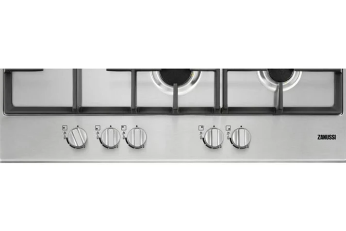 Zanussi ZGH76534XS: כיריים גז 5 מבערים 75 ס"מ נירוסטה | יבואן רשמי – תמונה 4
