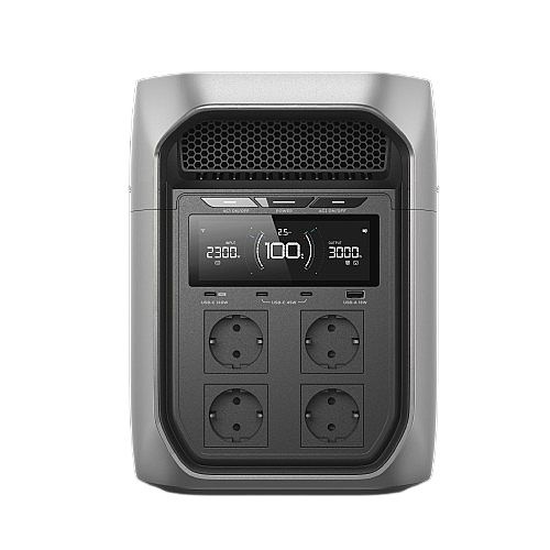 תחנת כוח ניידת EcoFlow DELTA 3 Max Plus בקיבולת 2048Wh והספק 3000W לבית ולקמפינג יבואן רשמי – תמונה 6