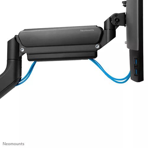 NEOMOUNTS DS70-450BL1 - זרוע מסך שולחנית ארגונומית עד 42 אינץ' עם מנגנון גז | יבואן רשמי – תמונה 4