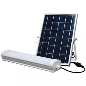 קיט תאורת לד סולארית לחרום/סוכה/מחסן NEWTEC 60W 10000Mah 600*60*45MM דגם ZD-DD-F