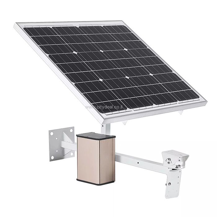 קיט טעינה סולארי פאנל +סוללה 60W 40Ah 12V אוניברסלי NEWTEC דגם RLO-TJK