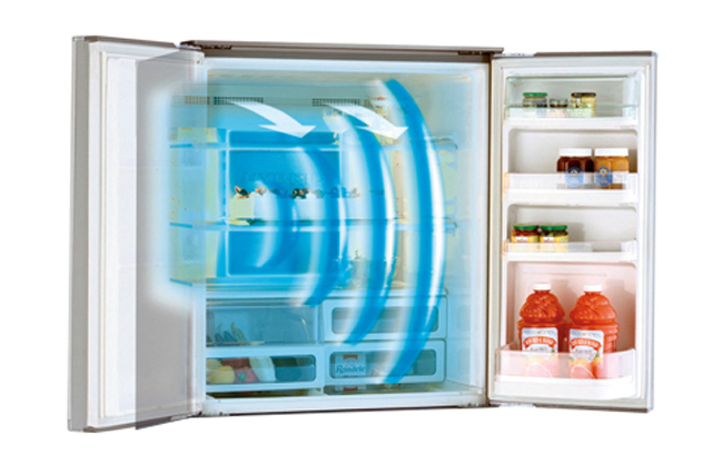 Sharp SJ-9260 – מקרר 4 דלתות מקפיא תחתון אינוורטר