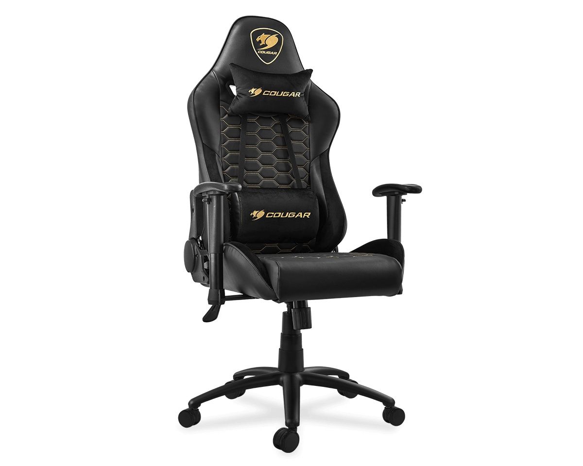 כיסא גיימינג קוגר COUGAR Outrider Royal מקצועי עם שלדת פלדה, עור PVC נושם ובוכנה Class 4 עד 120 ק"ג יבואן רשמי – תמונה 2