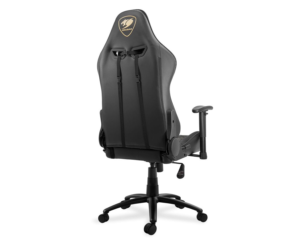 כיסא גיימינג קוגר COUGAR Outrider Royal מקצועי עם שלדת פלדה, עור PVC נושם ובוכנה Class 4 עד 120 ק"ג יבואן רשמי – תמונה 4