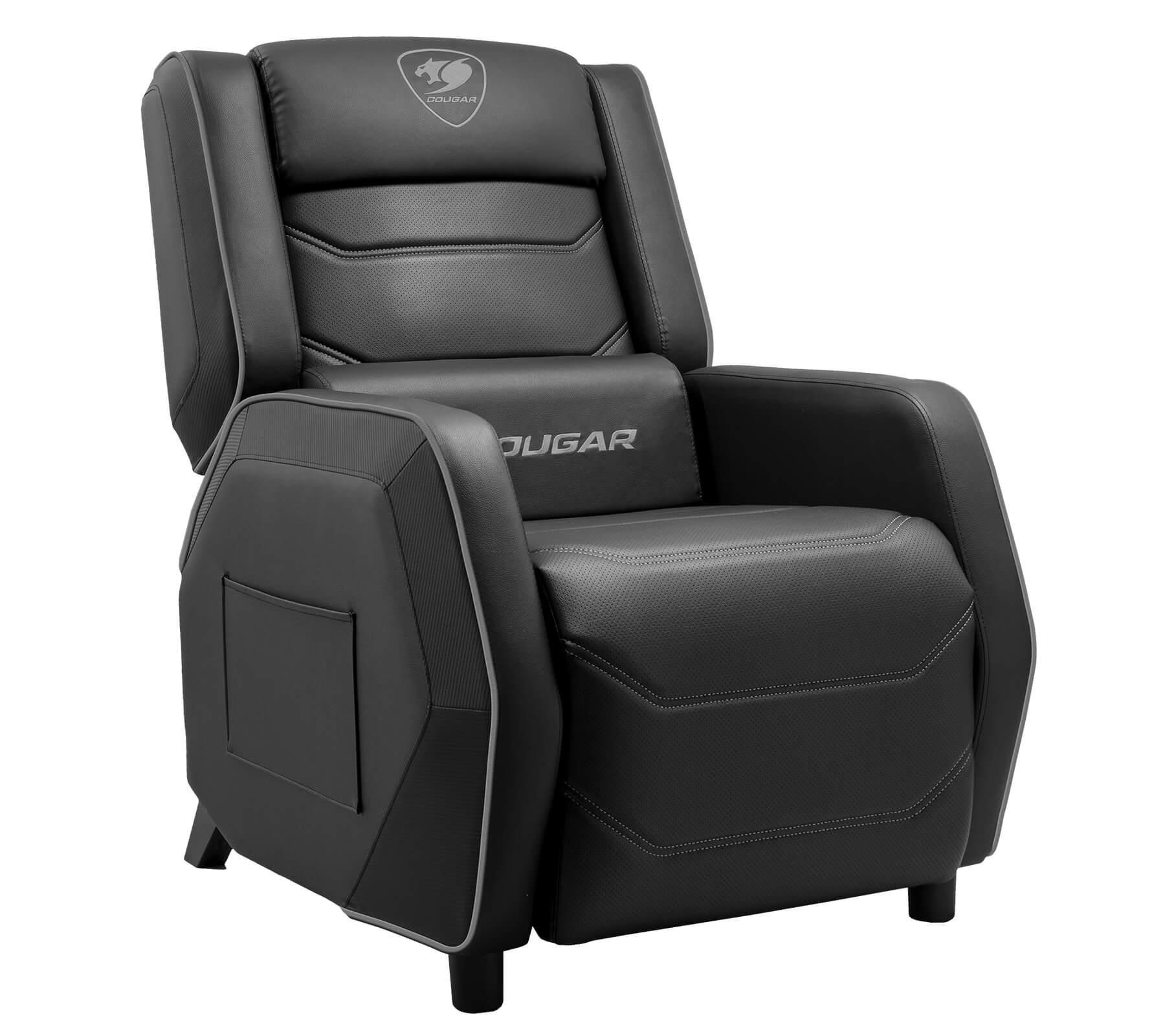 ספת גיימינג קוגר COUGAR RANGER S Black כורסת גיימינג נפתחת רחבה, פלדה 160 ק"ג | יבואן רשמי