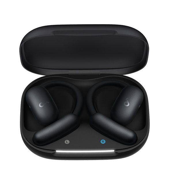 soundcore AeroFit 2 - אוזניות Open Ear בצבע שחור עם תרגום AI בזמן אמת | יבואן רשמי – תמונה 6