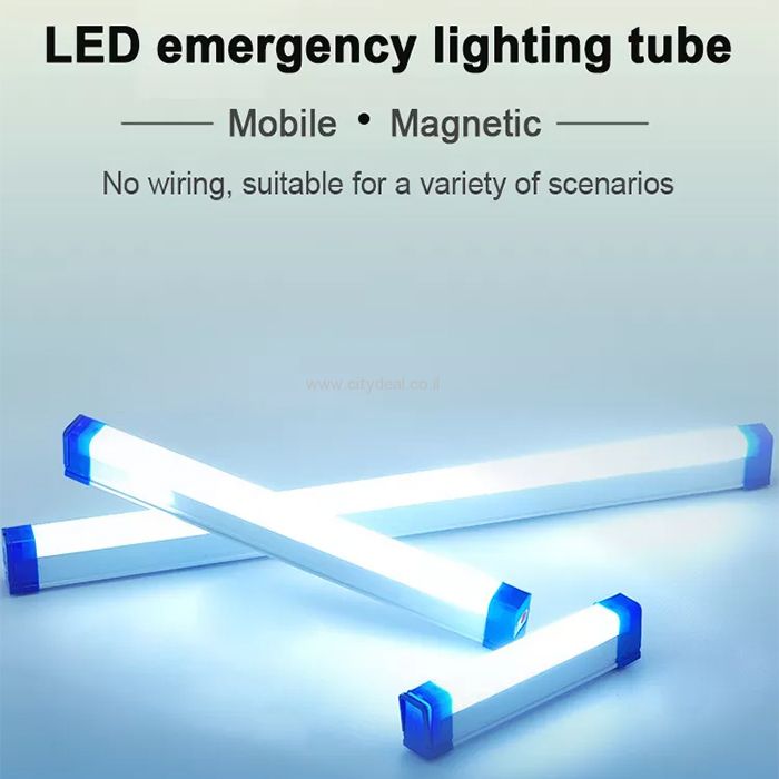תאורת חירום USB 40W 1200Mah -זמן עבודה (3-5 שעות) | דגם RLO-YDG-40W – תמונה 4