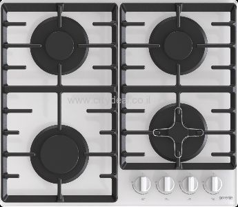 כיריים גז Gorenje GTW641W כיריים גז Gorenje GTW641W – לבנות עם חיישני בטיחות