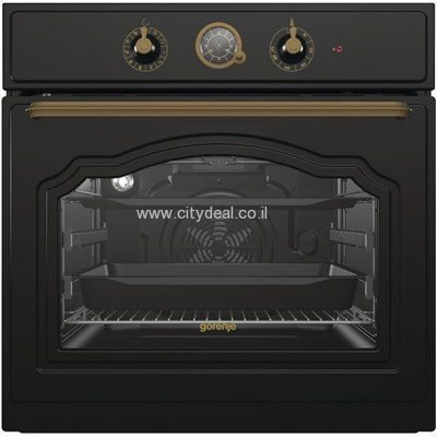 תנור בנוי Gorenje BO7732CLB תנור בנוי Gorenje BO7732CLB – עיצוב קלאסי שחור